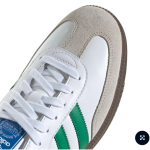 Adidas Samba OG Foot Wear – White Green