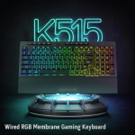 REDRAGON K515 PRO Shiva RGB Wireless Membrane Gaming Keyboard