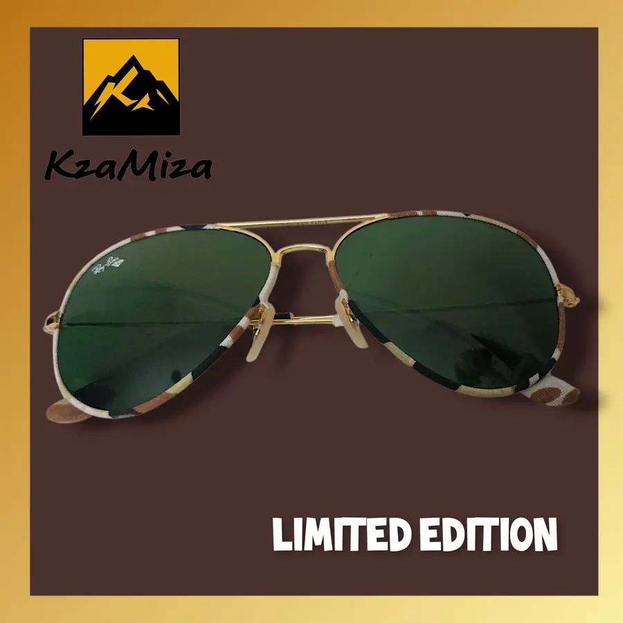 نظارة ريبان افياتور شمس رجالي إطار صاعقة Limited Edition