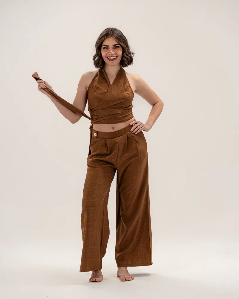 Brown – Linen Set
