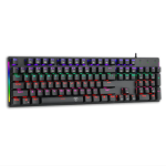 T-DAGGER Double-shot Gaming Mechanical Inject Keyboard - Blue, T-TGK310 NAXOS
