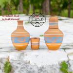 قارورة بالكوب ملونة