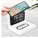 Recci RLS-L12 Wireless Charger with Alarm Clock & Night Light