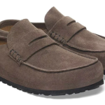 Birkenstock Naples Wrapped Concrete Gray