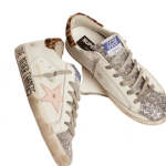 Golden Goose Lace-up flat-bottomed casual round-toed board (Women's)