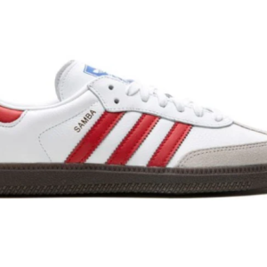 Adidas Samba OG – White Better Scarlet