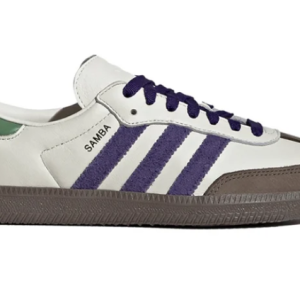 Adidas Samba OG – Off White Core Purple Green Brown