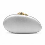 Luxury Oval Clutch with Gold Closure VS-59