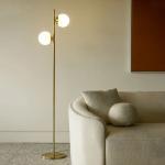 Floor lamp Metal Gold-Bubble