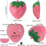 ماوس لاسلكي شكل فراولة