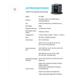 Joyroom PODIX 140W GaN Charging Dock