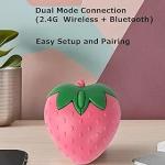 ماوس لاسلكي شكل فراولة