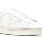 Golden Goose Stardan in white leather sneakers