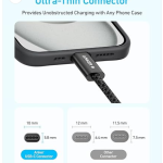 Anker Zolo USB C to USB C Cable,(240W) (6FT)