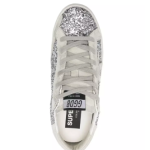 Golden Goose Super Ice Grey Silver Glitter