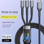 كابل شحن 3×1