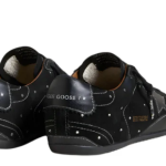 Golden Goose True-Star in black suede with Swarovski crystals