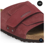 Birkenstock Kyoto Nubuck Leather/Suede - Zinfandel