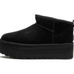 UGG Classic Ultra Mini Platform Black- Chestnut