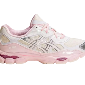 asics gel Pink Cream Pure Silver-kids