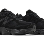 New Balance 9060 'Triple Black Suede'