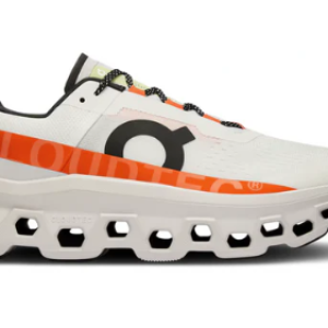 On Running Cloudmonster Undyed/White/Flame