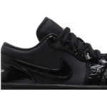 Nike Air Jordan 1 Low SE 'Black Croc'