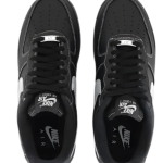 Air Force 1 07 Trainers Black Wolf Grey Black Black