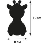 Giraffe Orbys Plush Clip