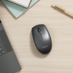 Logitechآ® Corded Mouse B100 - Business - USB - BLACK" )