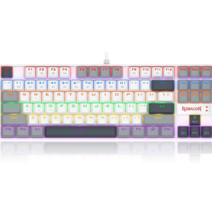Redragon K552 WGL-R KUMAR Mechanical Gaming Keyboard RED Switches Rainbow LED