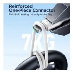 Joyroom SA26 USB-A to Type-C Fast Charging 30W Data Cable, 1 Meter Length, Black