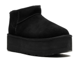 UGG Classic Ultra Mini Platform Black- Chestnut