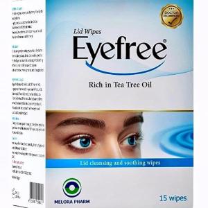 Eyefree lid wipes - Every eyelid and eyelash wipes