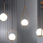 Ceiling lamp-Gold