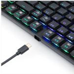 REDRAGON K607 Low Profile Mechanical Gaming Keyboard, Blue Switches