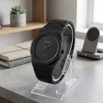 ساعة SKMEI رجالي – اسود Carbon Fiber