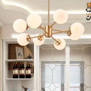 Metal ceiling lamp Gold-40cmx60cm