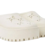 Gucci Perforated GG platform mules