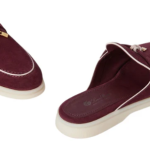 Loro piana Summer Charms Walk Loafer 'burgundy' LE 17,000.00 LE 9,000.00