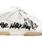 OFF-WHITE Out Of Office OOO low Tops for Walking for – White Black