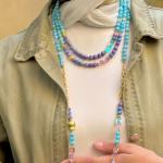 Celestial Turquoise Layered Strand