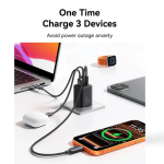 Joyroom 45W 3 Port Gallium Nitride GaN JR-TO1