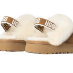 UGG Funkette Slipper – Chestnut (Kids)