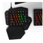 REDRAGON K585 DITI One-Handed RGB Wired Mechanical Gaming Keyboard - Blue Switches
