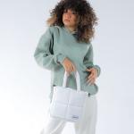 White Puffer Bag