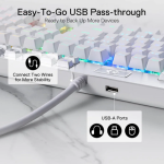 REDRAGON K550W Yama Mechanical Keyboard, RGB