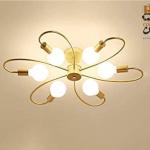 Ceiling lamp Gold-60cmx35cm