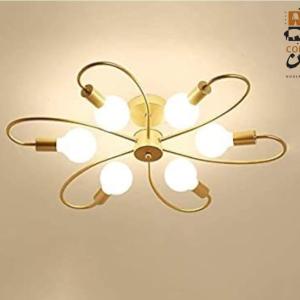 Ceiling lamp Gold-60cmx35cm