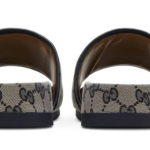 Gucci GG Slide Sandal 'Beige Blue Monogram'